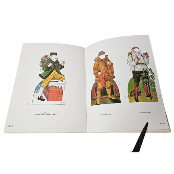 VTG Tom Tierney Santa Claus Paper Dolls in Full Color UNCUT 16 Plates 1983 Dover - Picture 9 of 14
